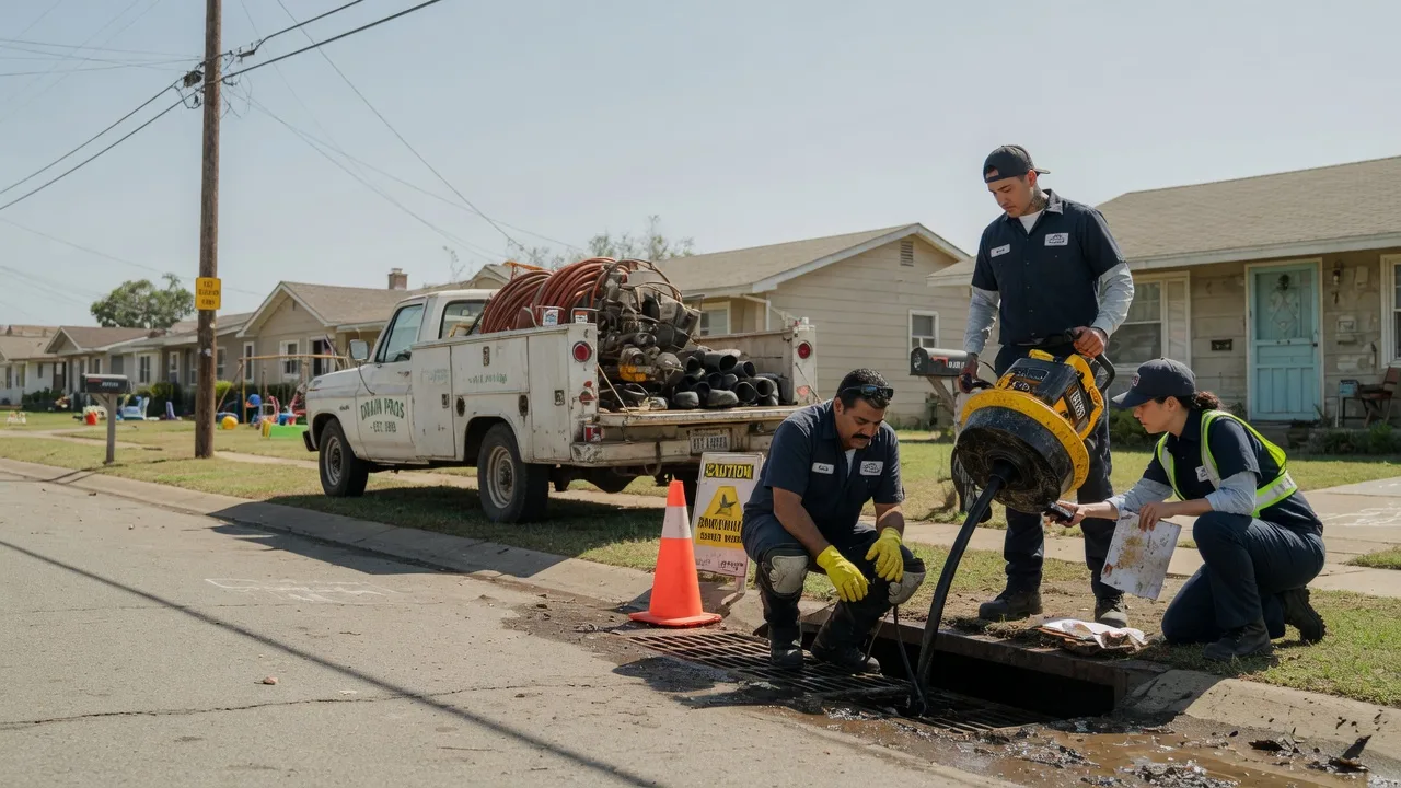 Drain Cleaning in Cisco, TX near me